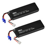 2pcs/lot H501S lipo battery 7.4V 2700mAh 10C Batteies for Hubsan H501C Rc Quadcopter Airplane Drone Spare Parts