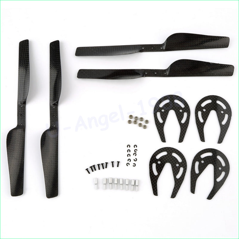 Parrot AR Drone 2.0 Parts Carbon Fiber Propeller  Bearing & Gear Guard set