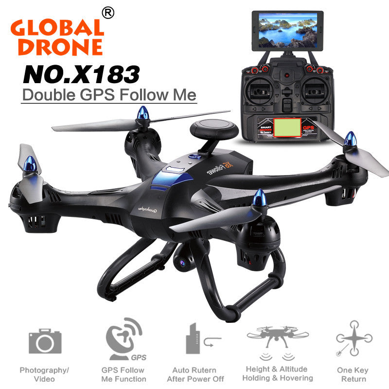 RC drone Global Drone Follow GPS Me Quadcopter Helicopter toy